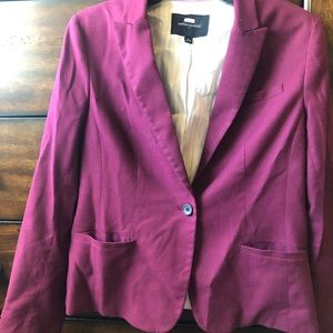 Banana republic maroon blazer